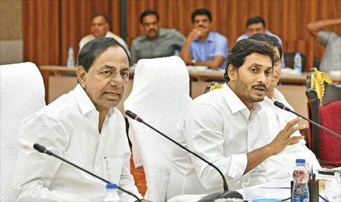 telugu cm lu kcr and jagan