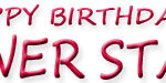 powerstar birthday 22092020