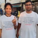 హైదరాబాద్ ఎన్నికల్లో ఆదర్శజంట!