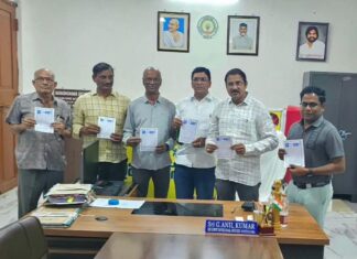 నందిగామలో ఘనంగా మట్టి వినాయక విగ్రహాల అవగాహన కరపత్రాల ఆవిష్కరణ Ramireddy Sridhar